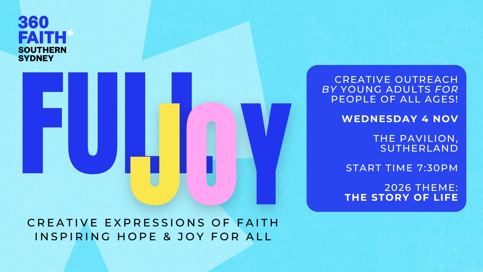 FULLJOY26: THE STORY OF LIFE